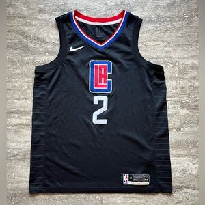 NBA L.A. Clippers Basketball Black and Red Jersey (Khawi Leonard) #2 GUC